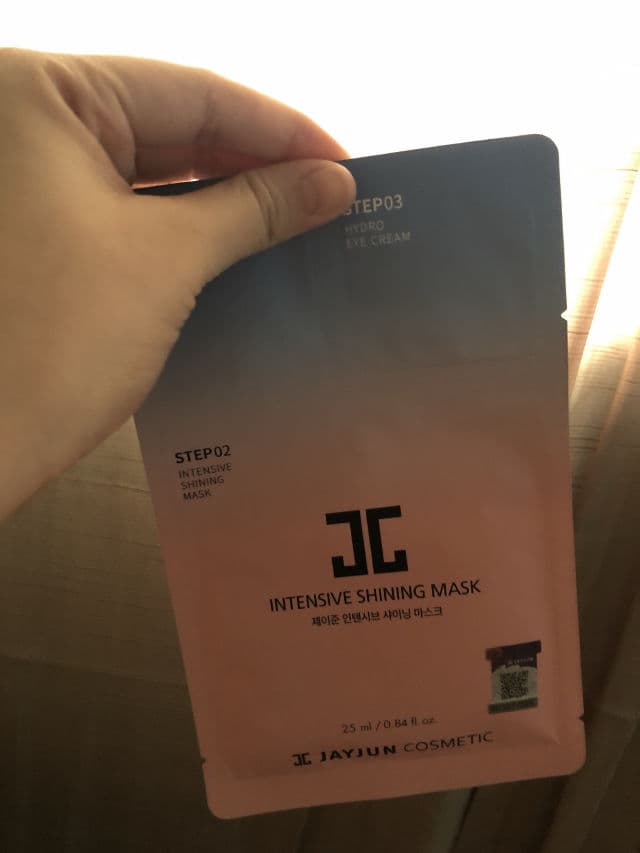 Jayjun Intensive Shining Mask - STEP 2 Baby Pure Shining Mask review photo by glossedupskin