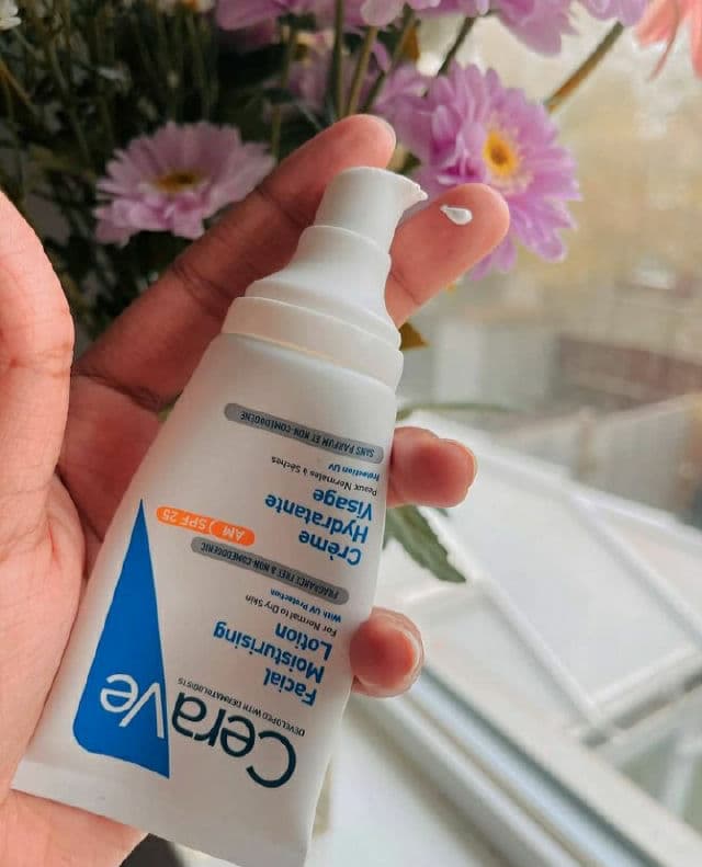 CeraVe AM Cream Facial Moisturiser SPF25 review photo by gloupguide