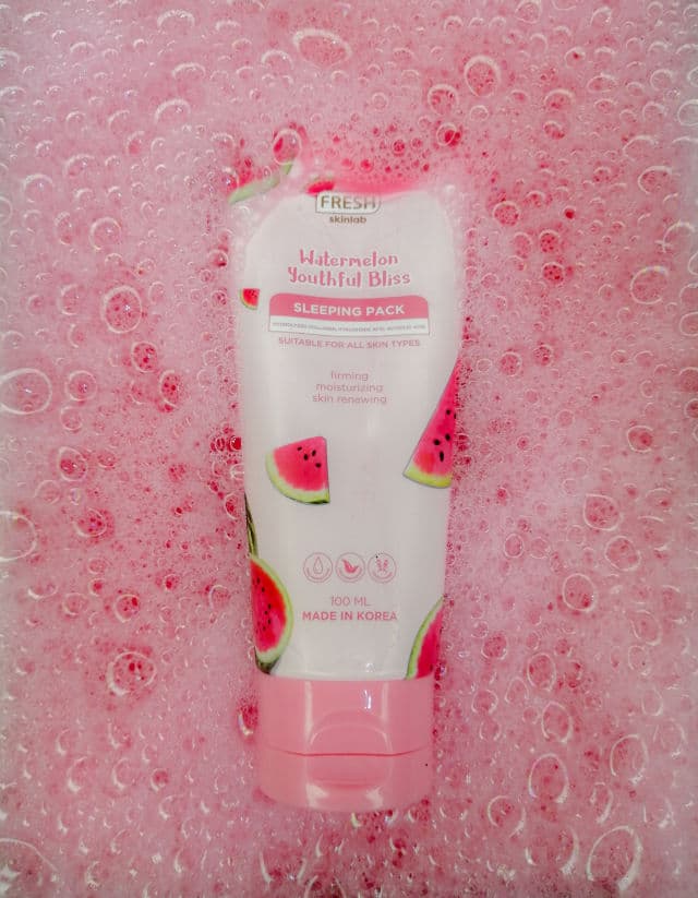Fresh Skinlab Watermelon Youthful Bliss Sleeping Pack review photo by glowingskin