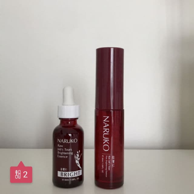 Naruko Raw Job’s Tears Supercritical CO2 Pore Minimizing & Brightening Essence review photo by glowithme