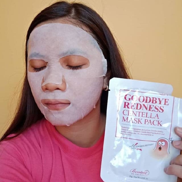 BENTON Goodbye Redness Centella Mask Pack review photo by glowriri