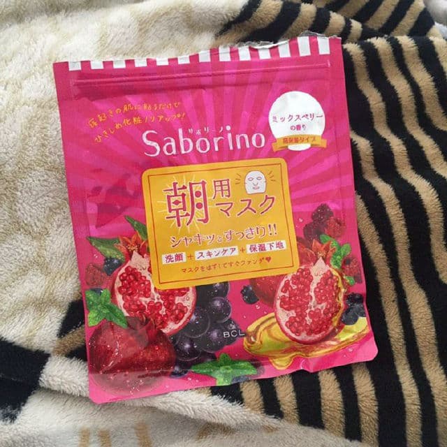 Saborino Morning Facial Sheet Mask - Mixed Berries review photo by skincarebylyner