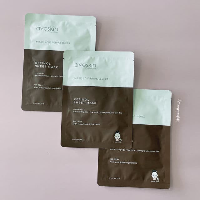 Avoskin Miraculous Retinol Sheet Mask review photo by glowwithmesg