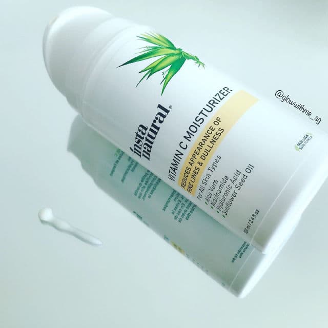 InstaNatural Vitamin C Moisturizer review photo by glowwithmesg