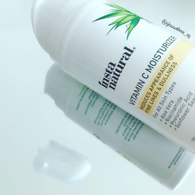 InstaNatural Vitamin C Moisturizer review photo by glowwithmesg