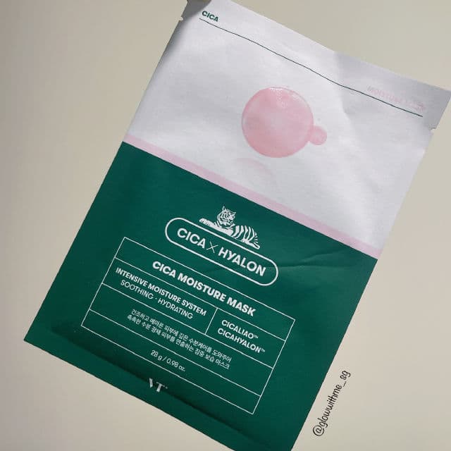 VT COSMETICS Cica Care Cica Sheet Mask review photo by glowwithmesg