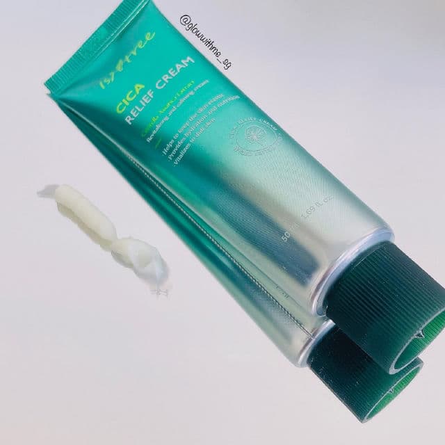 ISNTREE Cica Relief Cream review photo by glowwithmesg