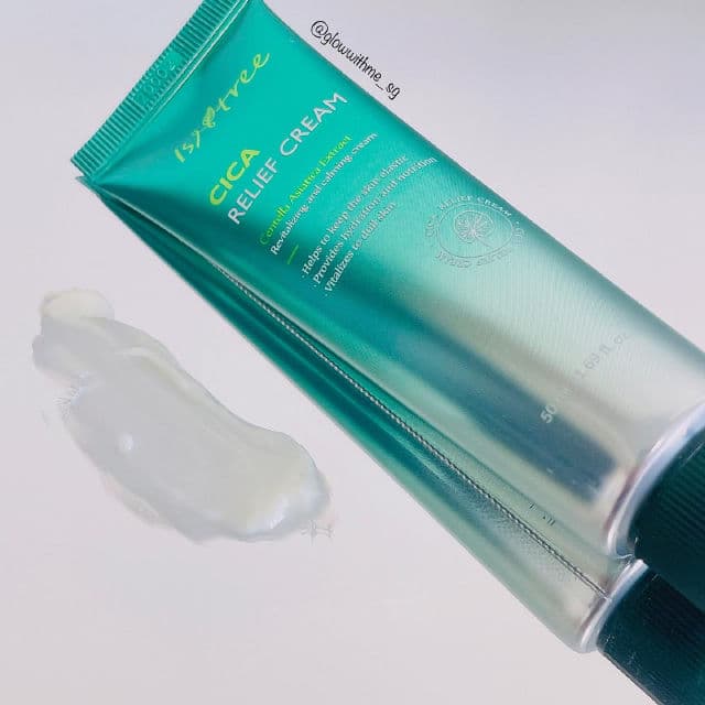 ISNTREE Cica Relief Cream review photo by glowwithmesg
