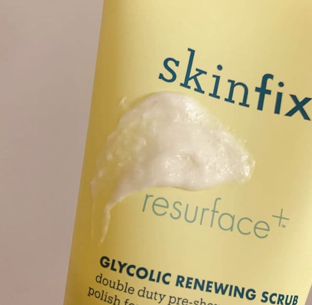 Skinfix Resurface+ Glycolic Renewing Body Scrub review photo by glowycorgimom