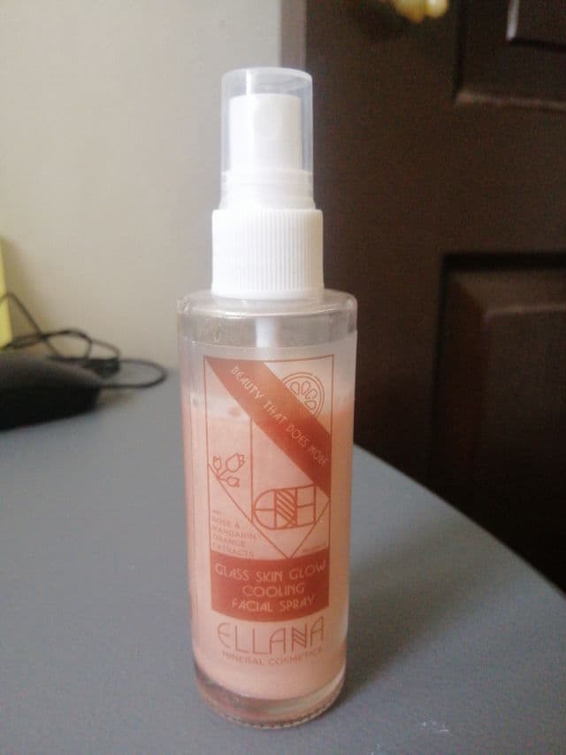 Ellana Cosmetics Glass Skin Glow Cooling 3-in-1 Facial Mist review photo by glowymochi