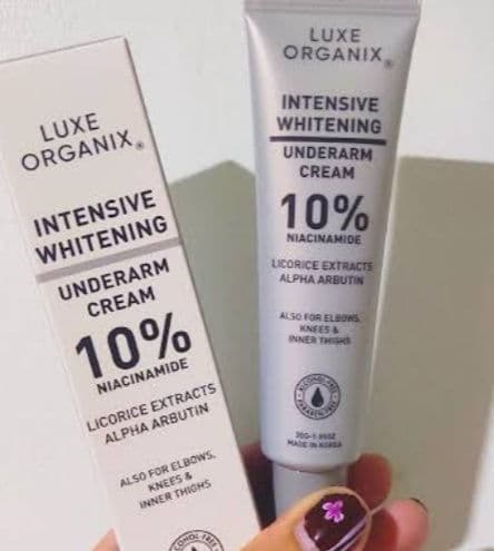 Luxe Organix Intensive Whitening Underarm Cream 10% Niacinamide review photo by greeshu