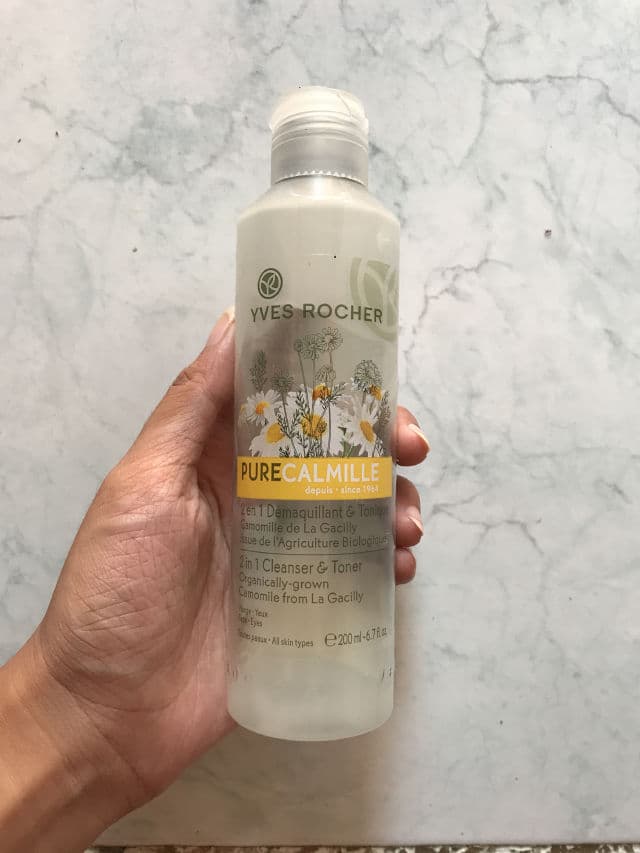 YVES ROCHER Pure Calmille 2-in-1 Cleanser & Toner review photo by gweniithannah