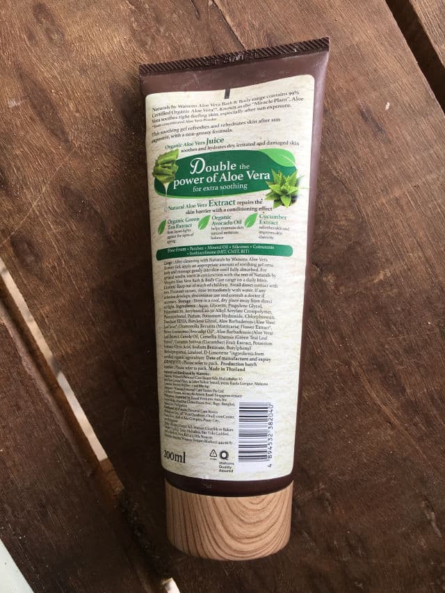 Naturals by Watsons Aloe Vera Soothing Gel review photo by hdsktt