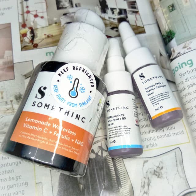Somethinc Lemonade Waterless Vitamin C + Ferulic + NAG review photo by hafshahluthfiah