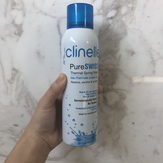 Clinelle PureSWISS Thermal Spring Water review photo by halleysburrow