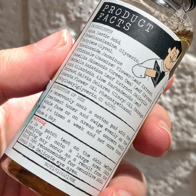 Something Else Jasmine Green Tea Retexturing Treatment Tonique review photo by halleysburrow