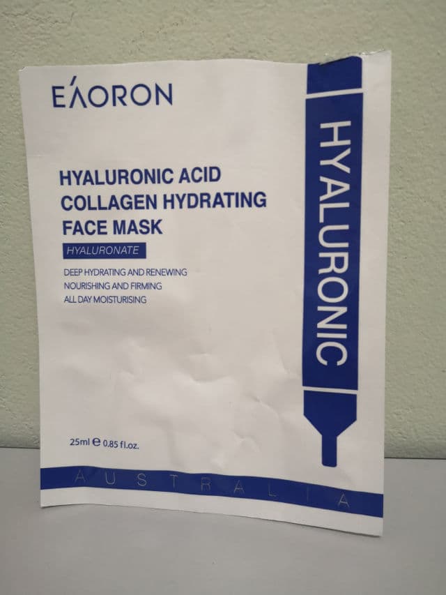 Eaoron Hyaluronic Acid Collagen Face Mask review photo by happygracieee