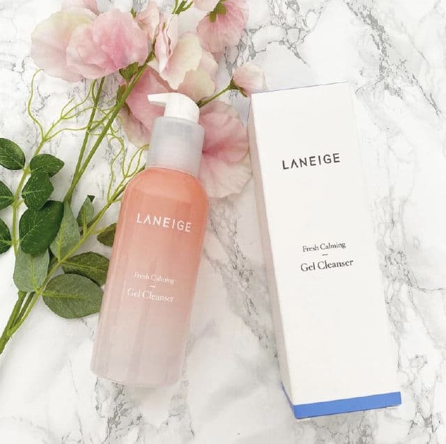 Laneige Fresh Calming Gel Cleanser review photo by happyxseoul