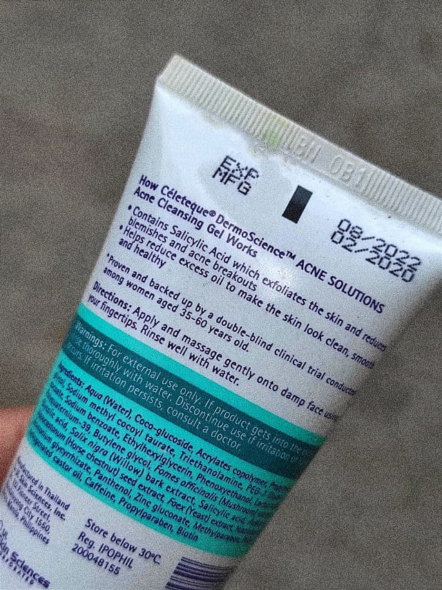 Celeteque Dermoscience Acne Solutions Acne Cleansing Gel review photo by haroldumb