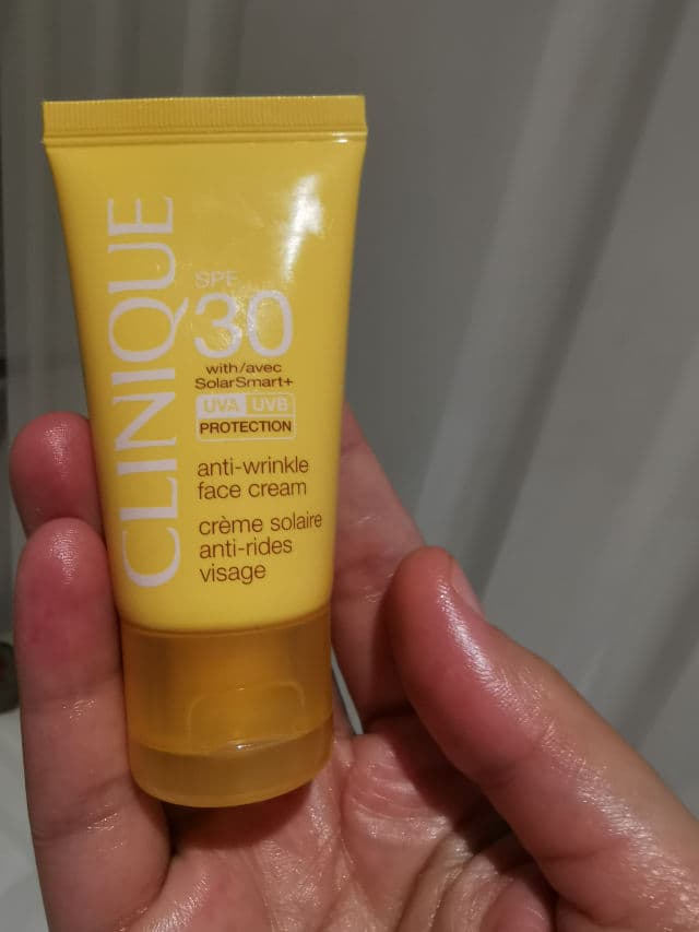 Clinique SPF 30 Anti-Wrinkle Face Cream review photo by hashiskincare