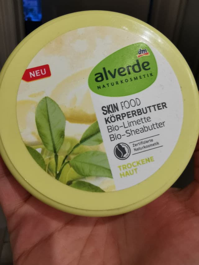 Alverde Naturkosmetik Körperbutter Skin Food review photo by hashiskincare