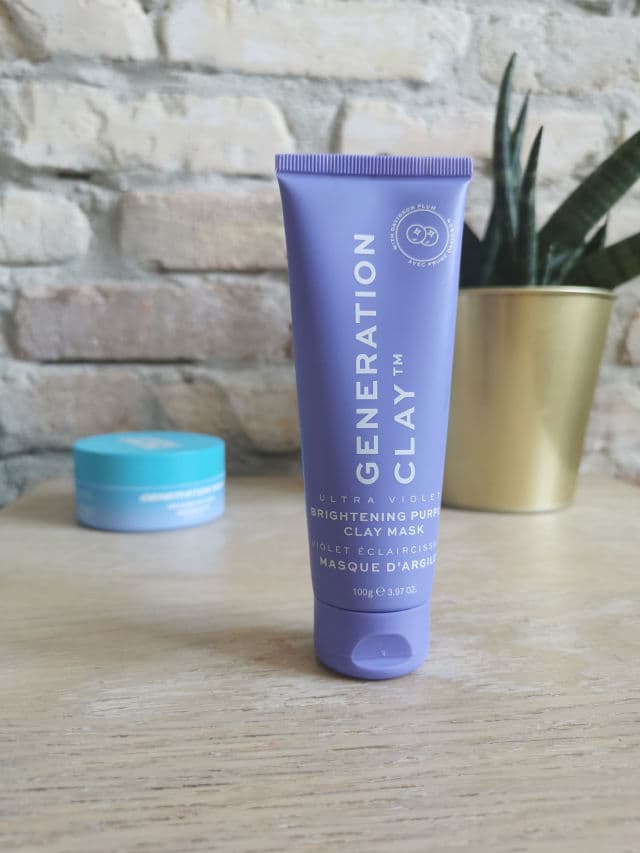 Generation Skin Ultra Violet Brightening Purple Clay Mask review photo by hashiskincare