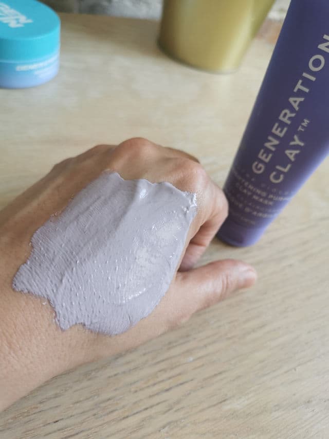 Generation Skin Ultra Violet Brightening Purple Clay Mask review photo by hashiskincare