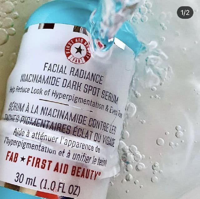First Aid Beauty Facial Radiance Niacinamide Dark Spot Serum  review photo by hauliwant