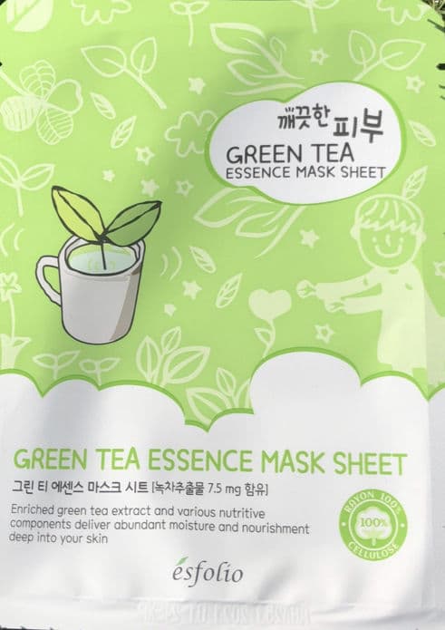 ESFOLIO Pure Skin Green Tea Essence Mask review photo by jakesim