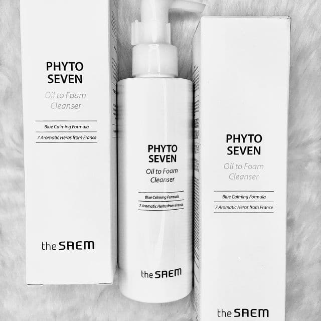 THE SAEM Phyto Seven Oil to Foam Cleanser review photo by hdsktt