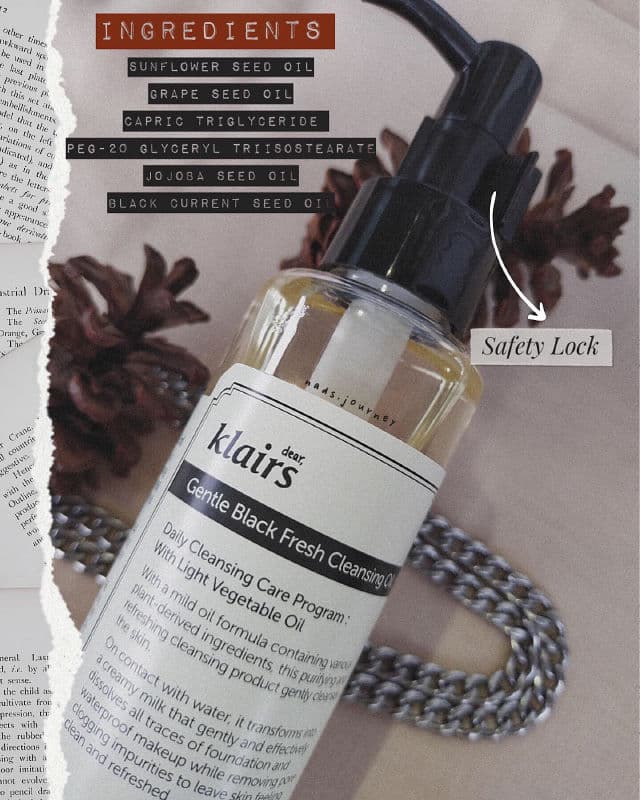 Dear, Klairs Gentle Black Fresh Cleansing Oil review photo by hellosidney