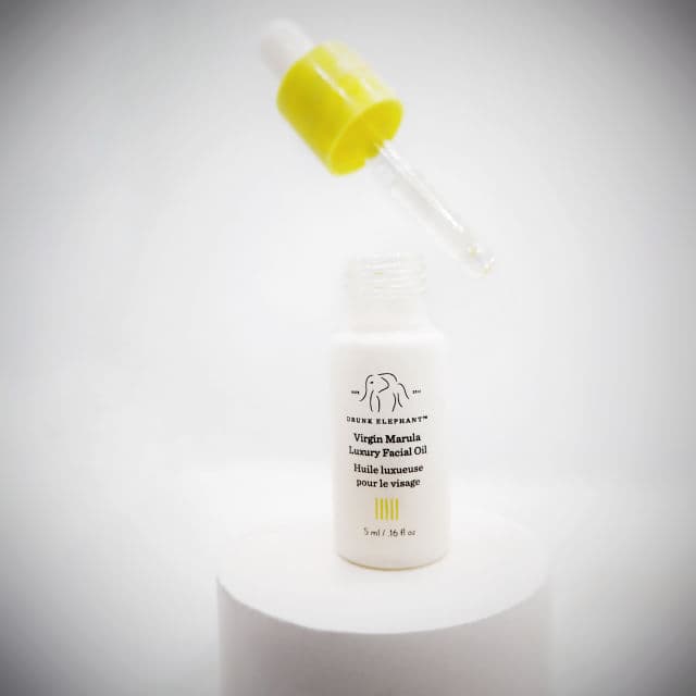 Drunk Elephant Virgin Marula Luxury Facial Oil review photo by herbeautylife