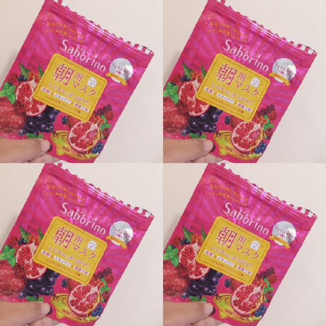 Saborino Morning Facial Sheet Mask - Mixed Berries review photo by heyitsmeroseanne