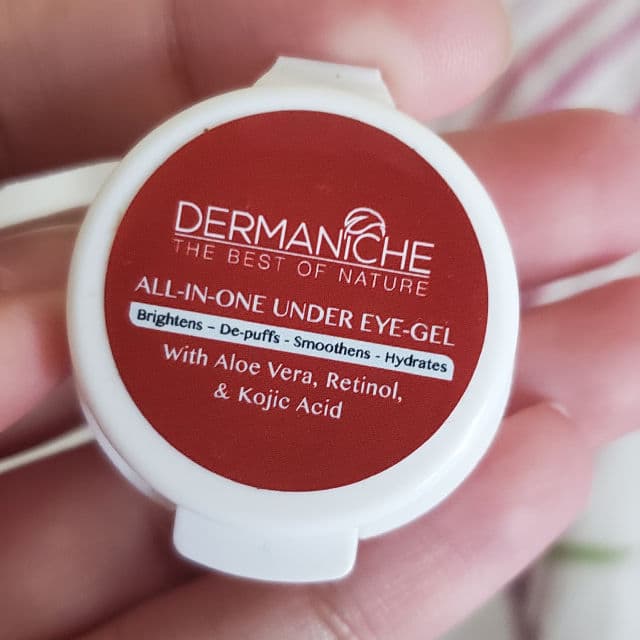 DermaNiche Under Eye Gel Cream review photo by hiraethsal