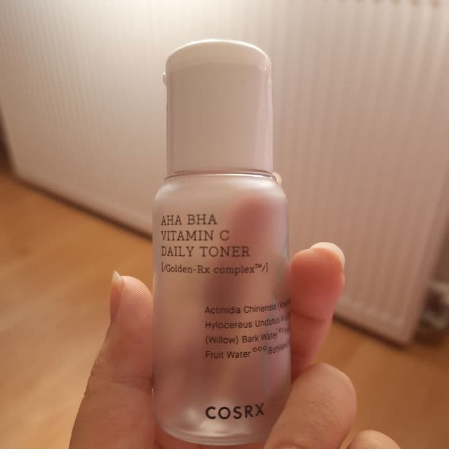 COSRX Refresh AHA BHA Vitamin C Daily Toner review photo by hiratheaddict