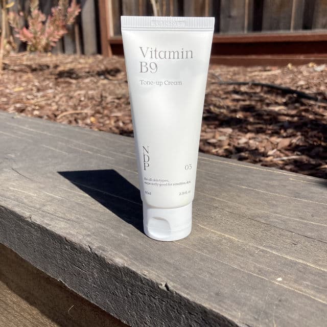 Natural Derma Project Vitamin B9 Tone-Up Cream review photo by hoarderbeauty
