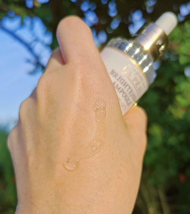 Pour La Peau Brightening Ampoule review photo by htebbethhteb