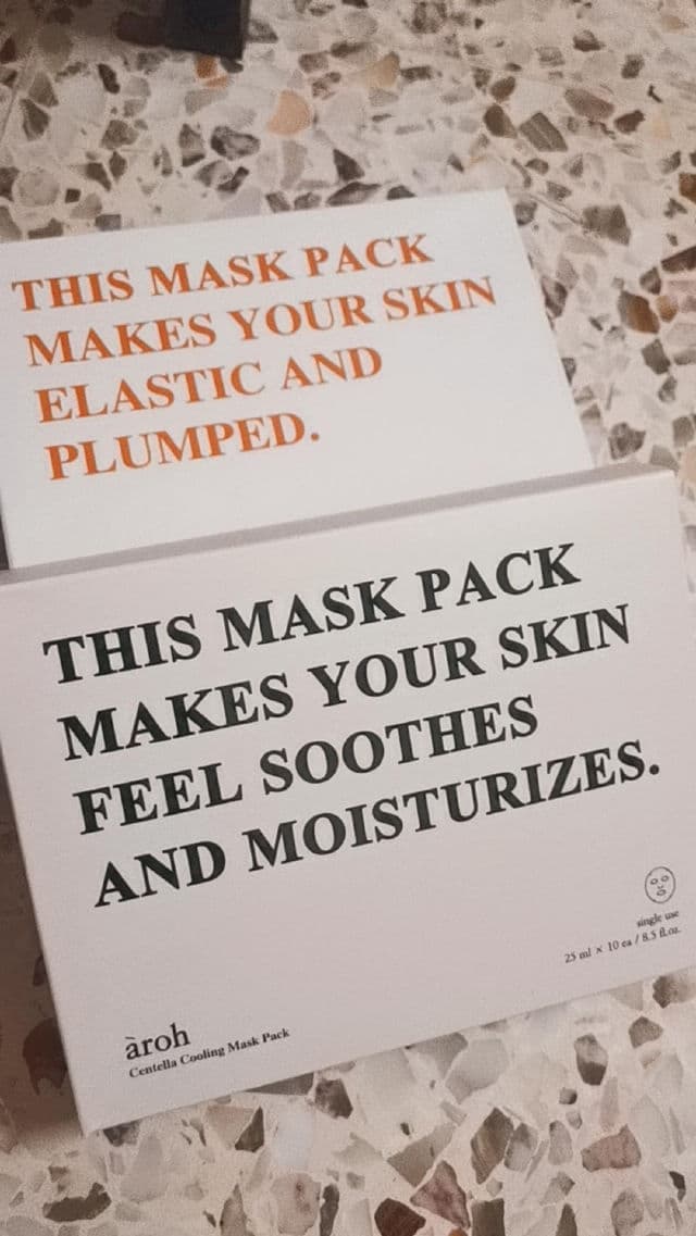 Aroh Centella Herb Cooling Mask Pack review photo by huaymin37