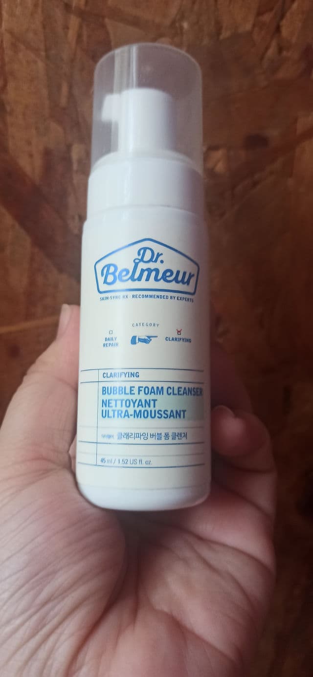 THE FACE SHOP Dr. Belmeur Clarifying Bubble Foam Cleanser review photo by huguteranglakwatsera