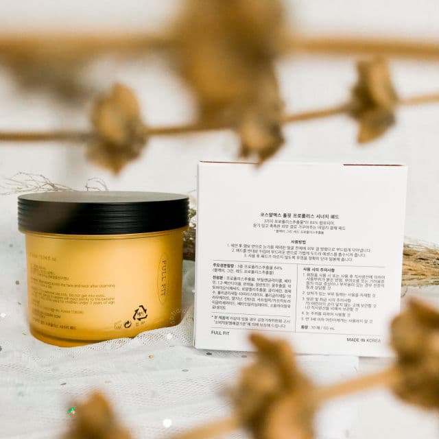 COSRX Full Fit Propolis Synergy Pad review photo by hyulieronic