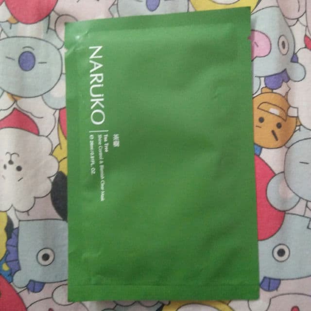 Naruko Tea Tree Shine Control & Blemish Clear Mask review photo by icha1