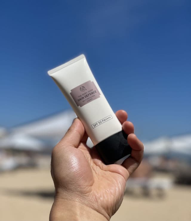 The Body Shop Skin Defence Multi Protection Essence SPF 50 PA++++ review photo by iymskinsanity