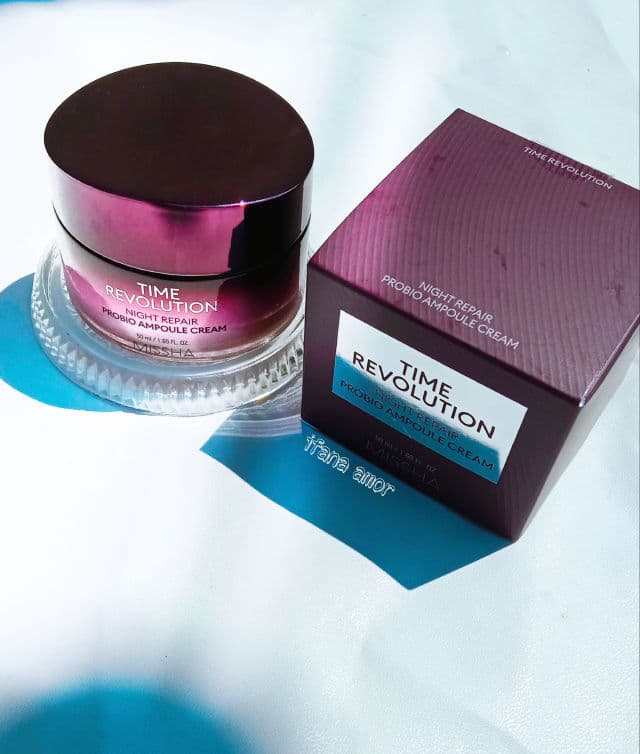 MISSHA Time Revolution Night Repair Probio Ampoule Cream review photo by ifanaamor89