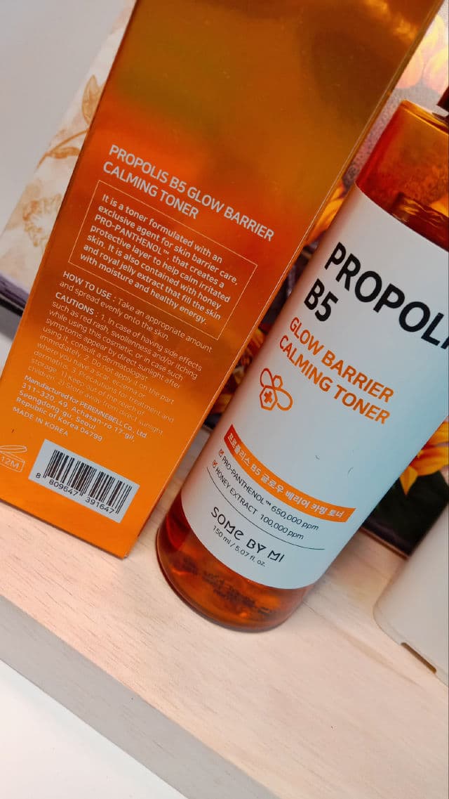 Some By Mi Propolis B5 Glow Barrier Calming Toner review photo by ifanaamor89