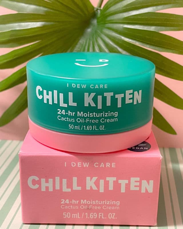 I Dew Care Chill Kitten 24-Hr Moisturizing Cactus Oil-free Cream review photo by ihearteverithing