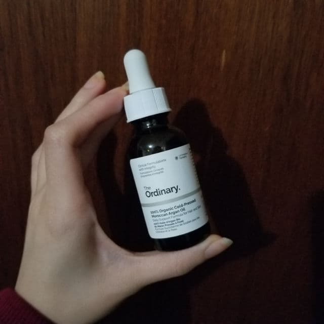 The Ordinary 100% Organic Cold-Pressed Moroccan Argan Oil review photo by iibubblii