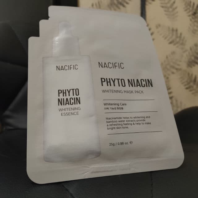 Nacific Phyto Niacin Whitening Mask Pack review photo by skinvenue