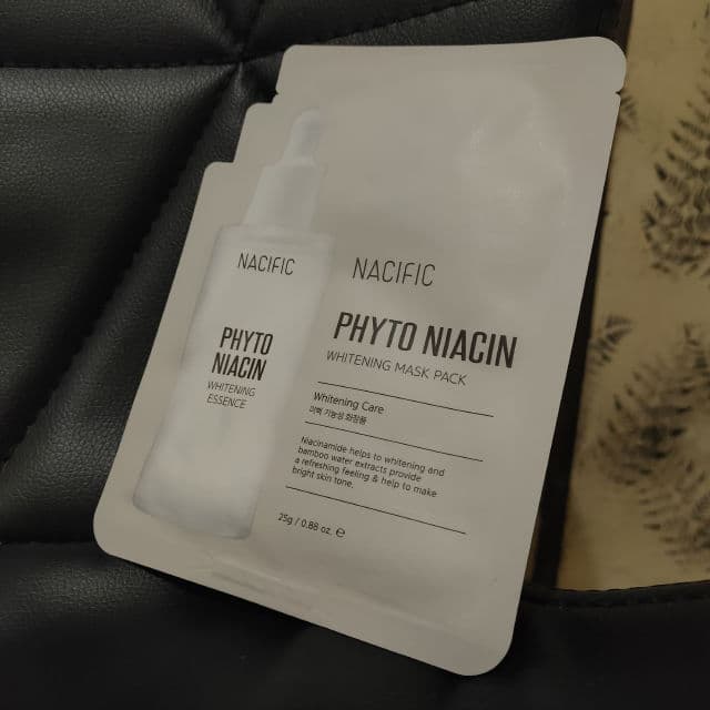 Nacific Phyto Niacin Whitening Mask Pack review photo by skinvenue