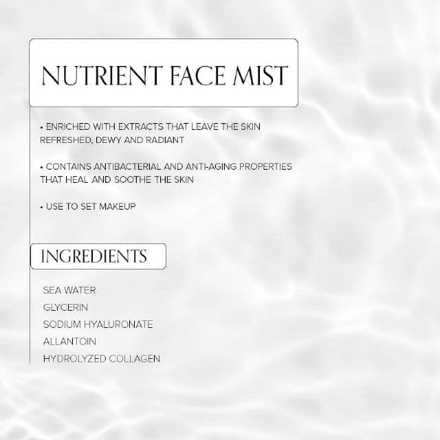 QUICK FX Clean Collection Face Mist  review photo by skinvenue