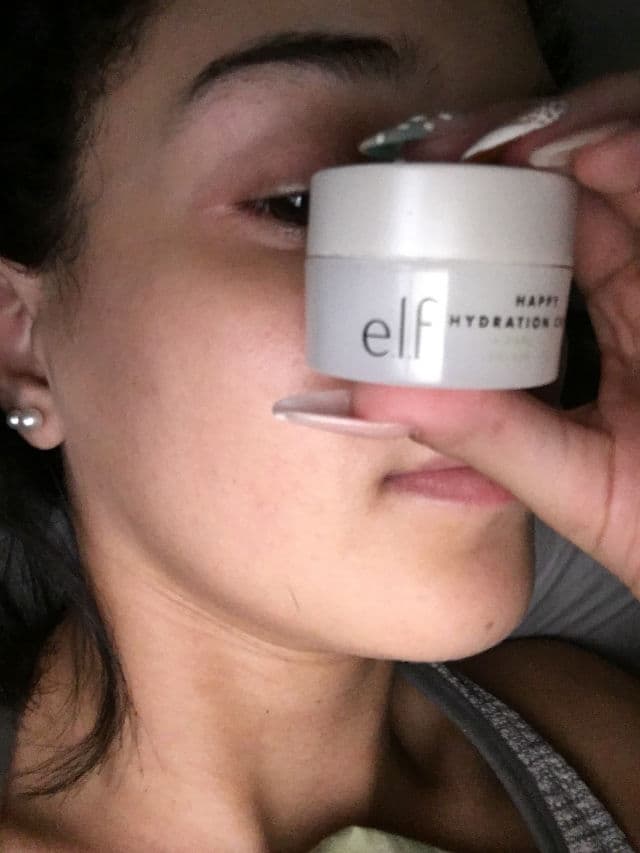 ELF Happy Hydration Cream review photo by imniikinails